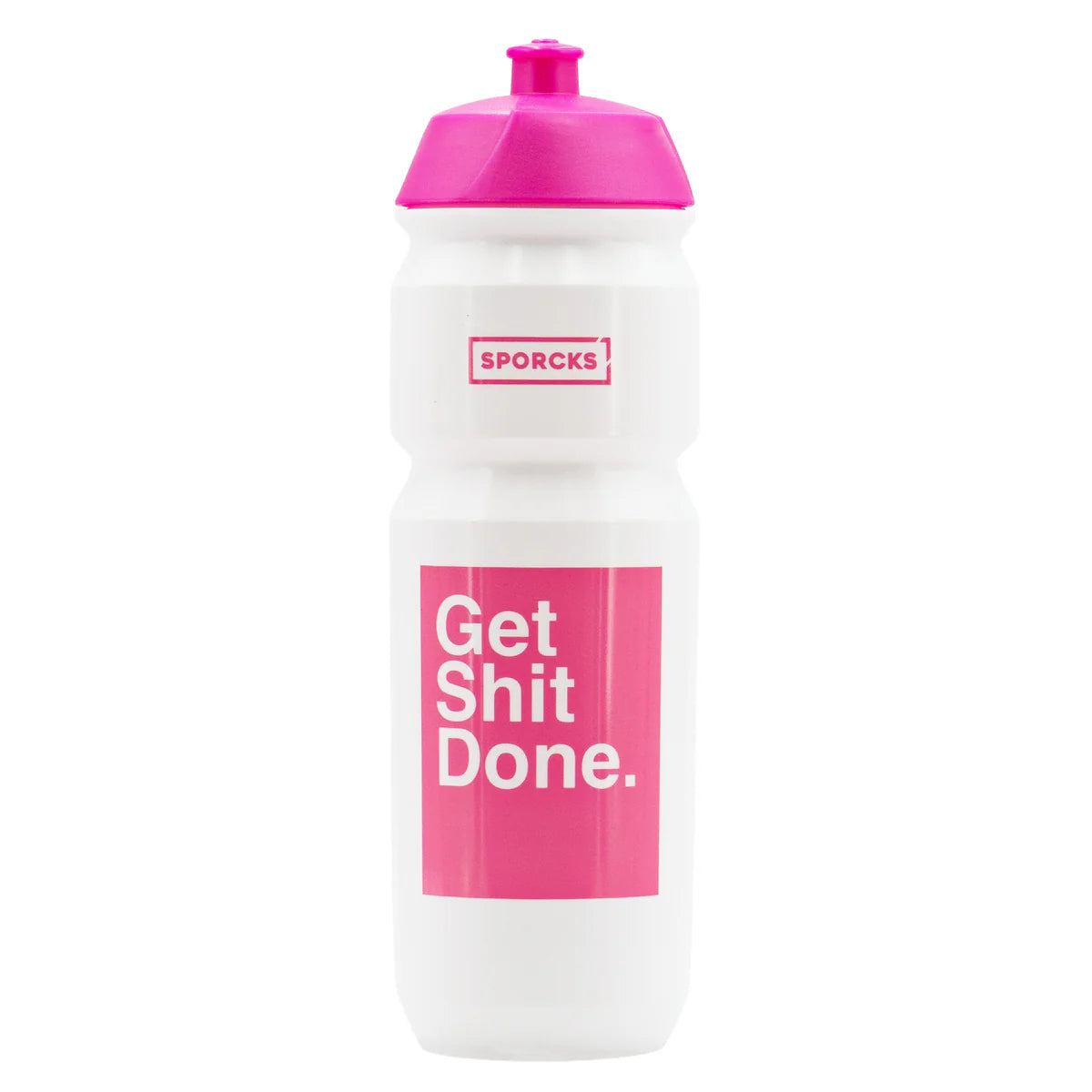 Get shit done Pink Drikkeflaske - TACX 750ML