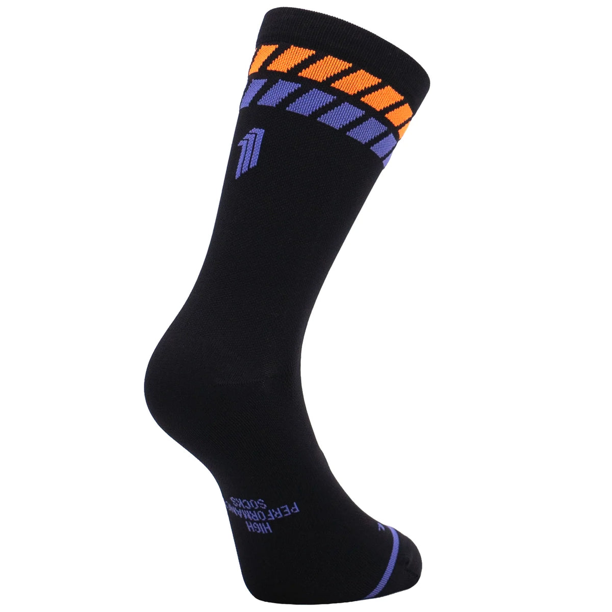 Ultralight Pro Striped Black - Run Ultralight Socks