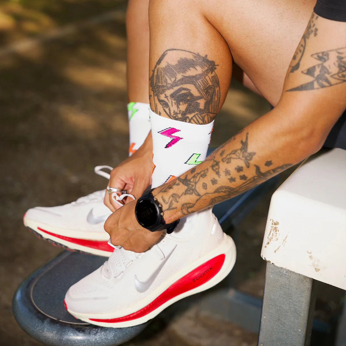 X Thunder - Running Socks