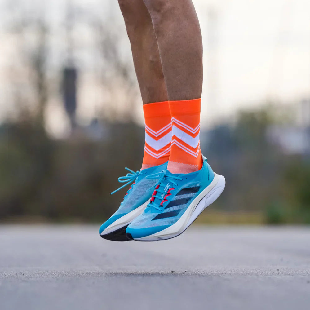 Posh Orange - Running Socks