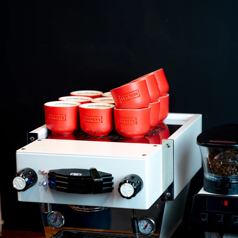 Red Cappuccino Cup - 200ml - 200M