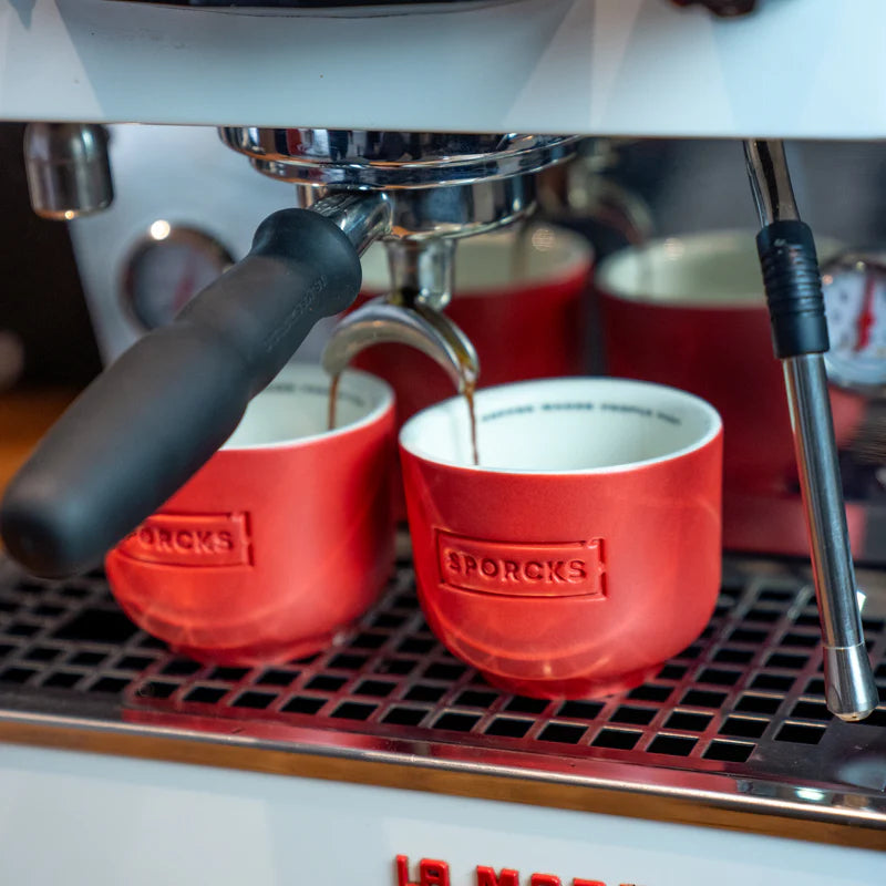 Red Cappuccino Cup - 200ml - 200M