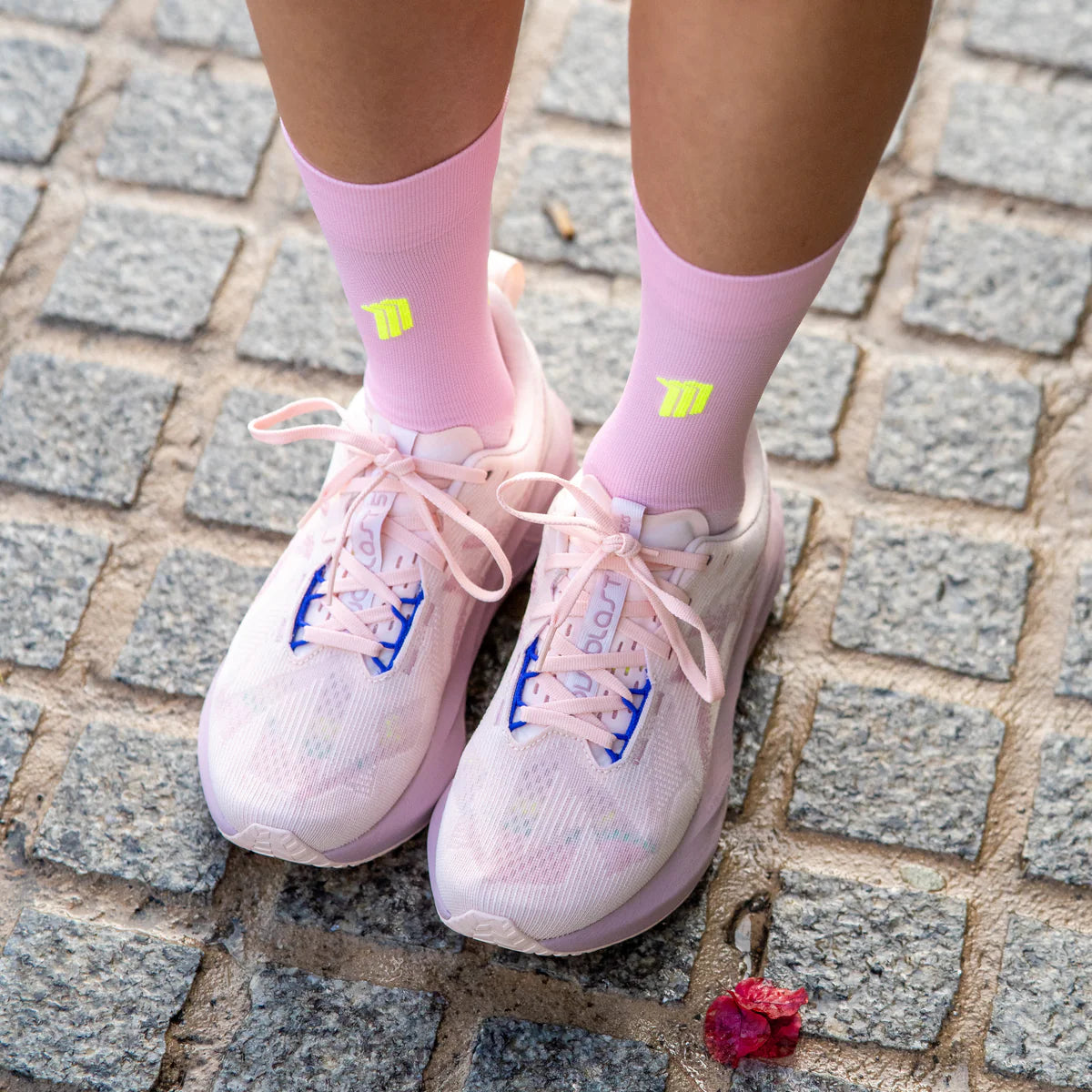 Girls Power Pink - Running Socks
