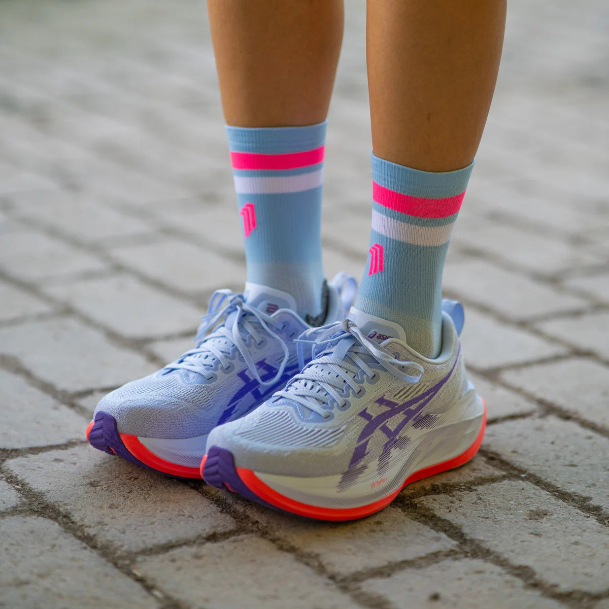 Pro Blue Pink - Run Ultralight Socks