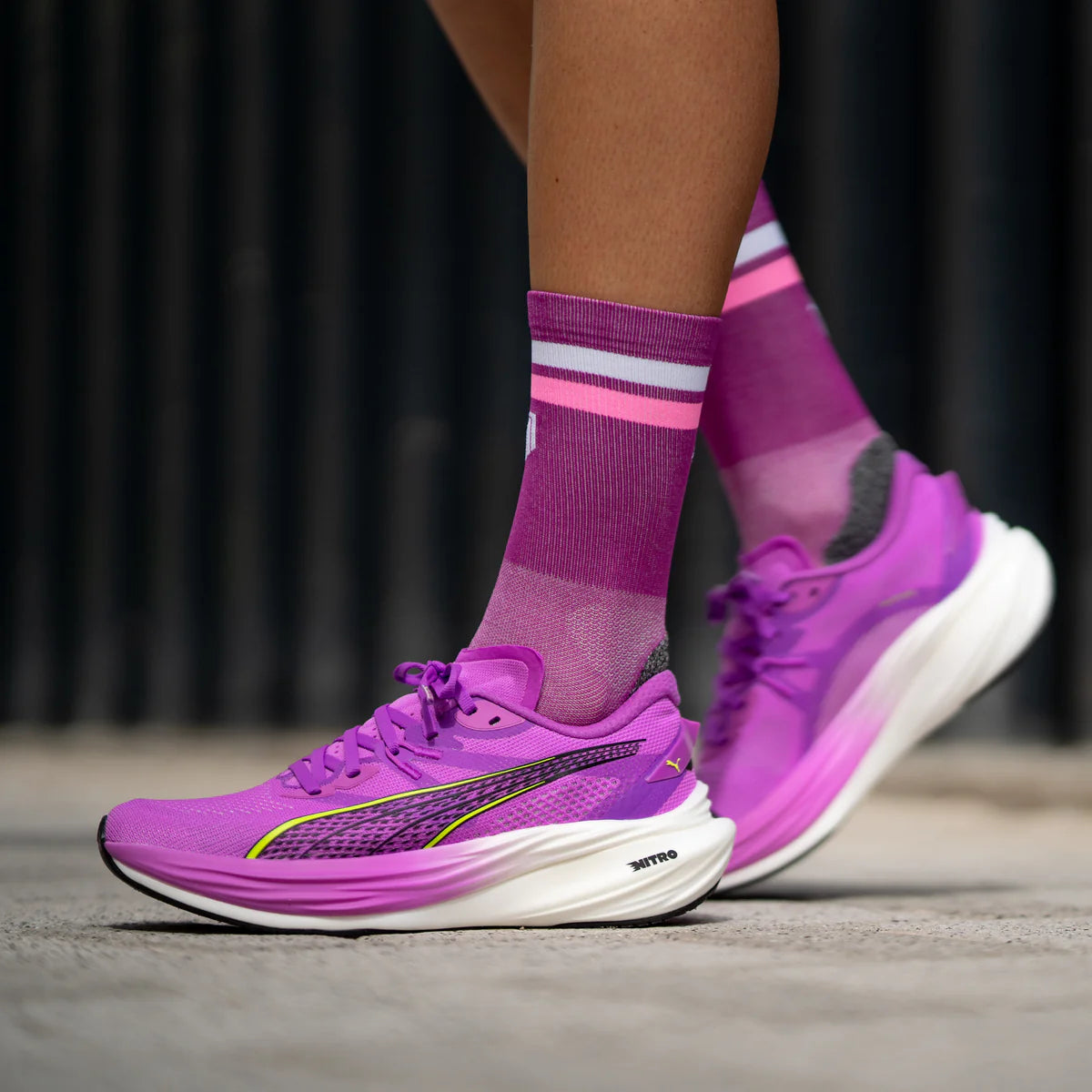 Pro Purple White - Run Ultralight Socks