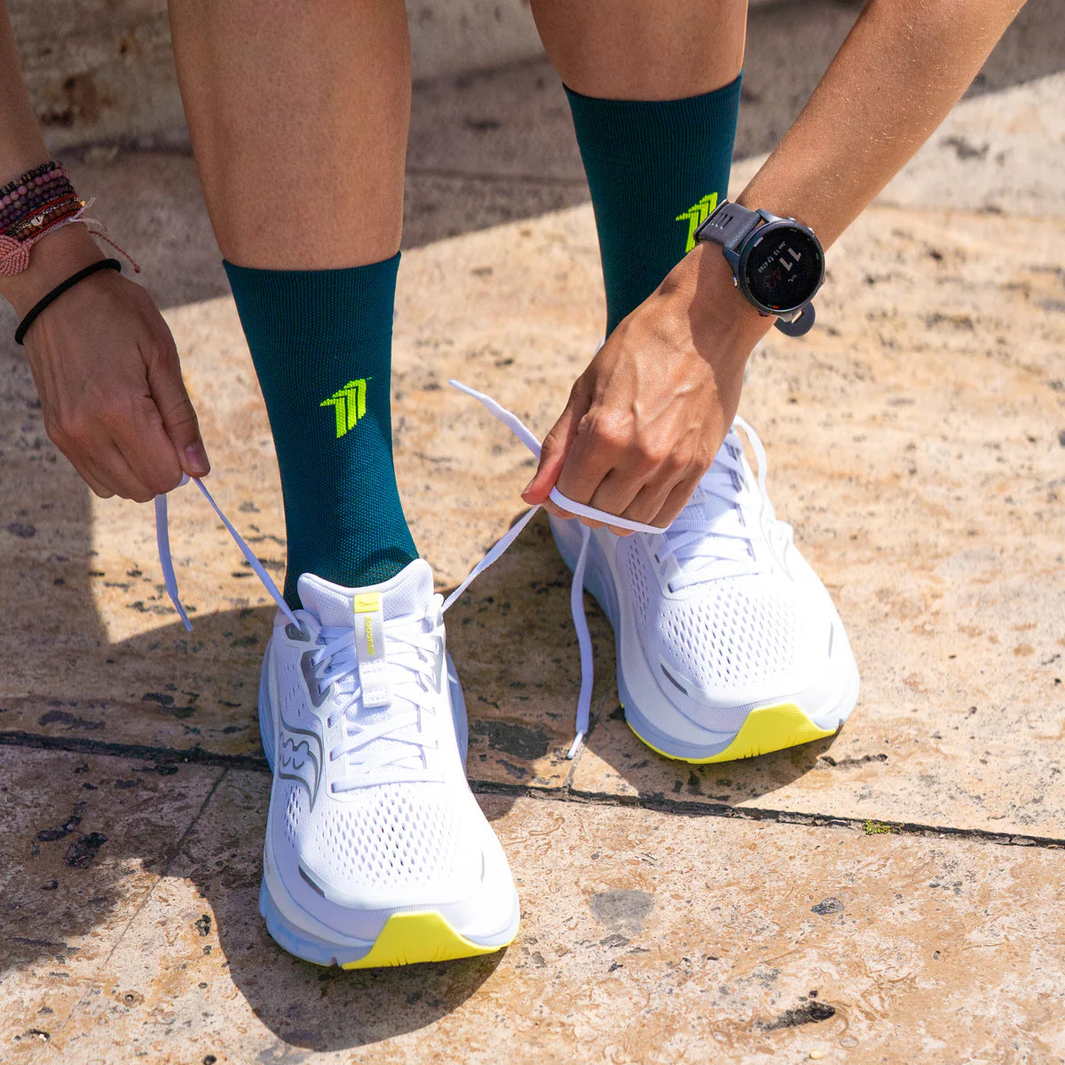 Keep Going Green – Running Socks