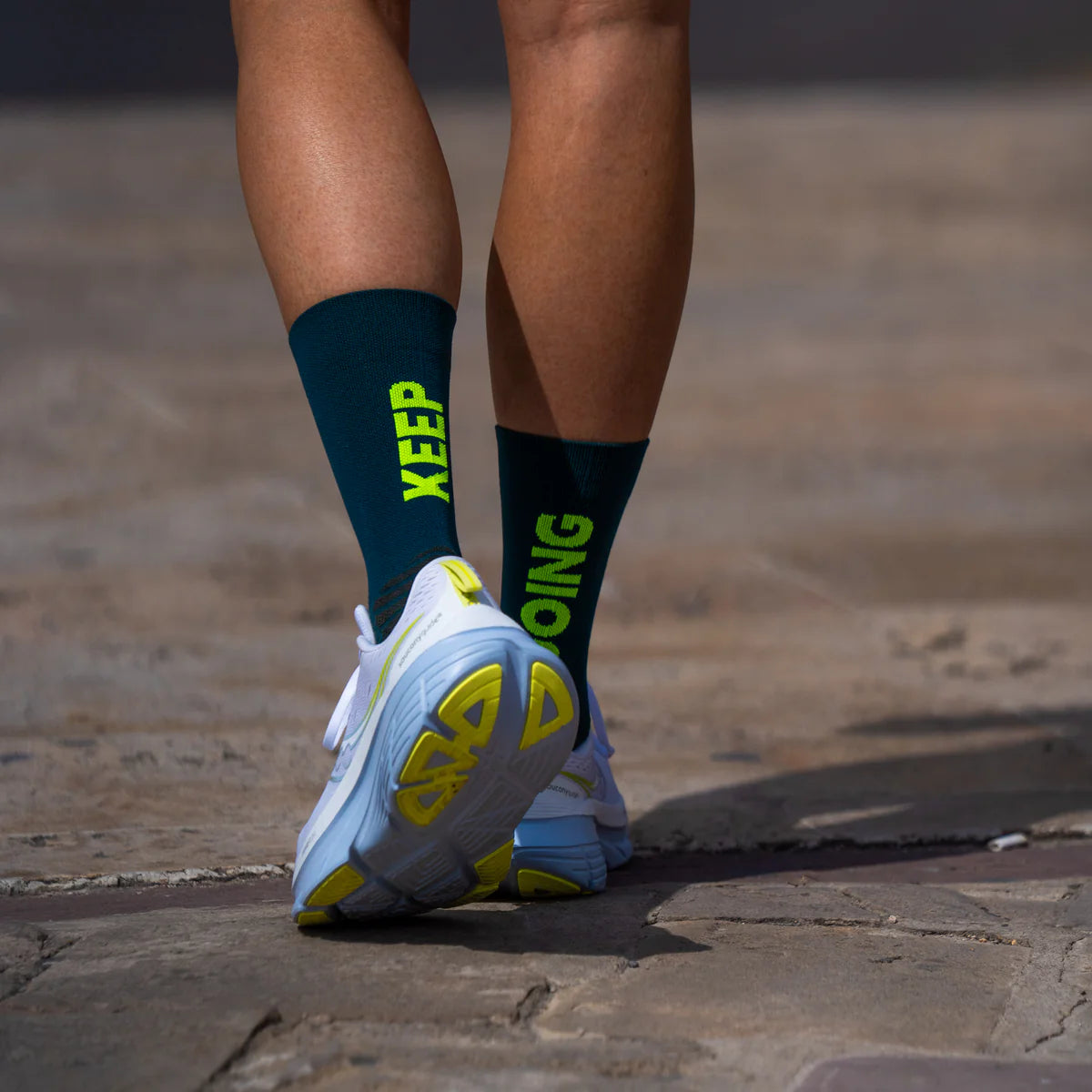 Keep Going Green – Running Socks