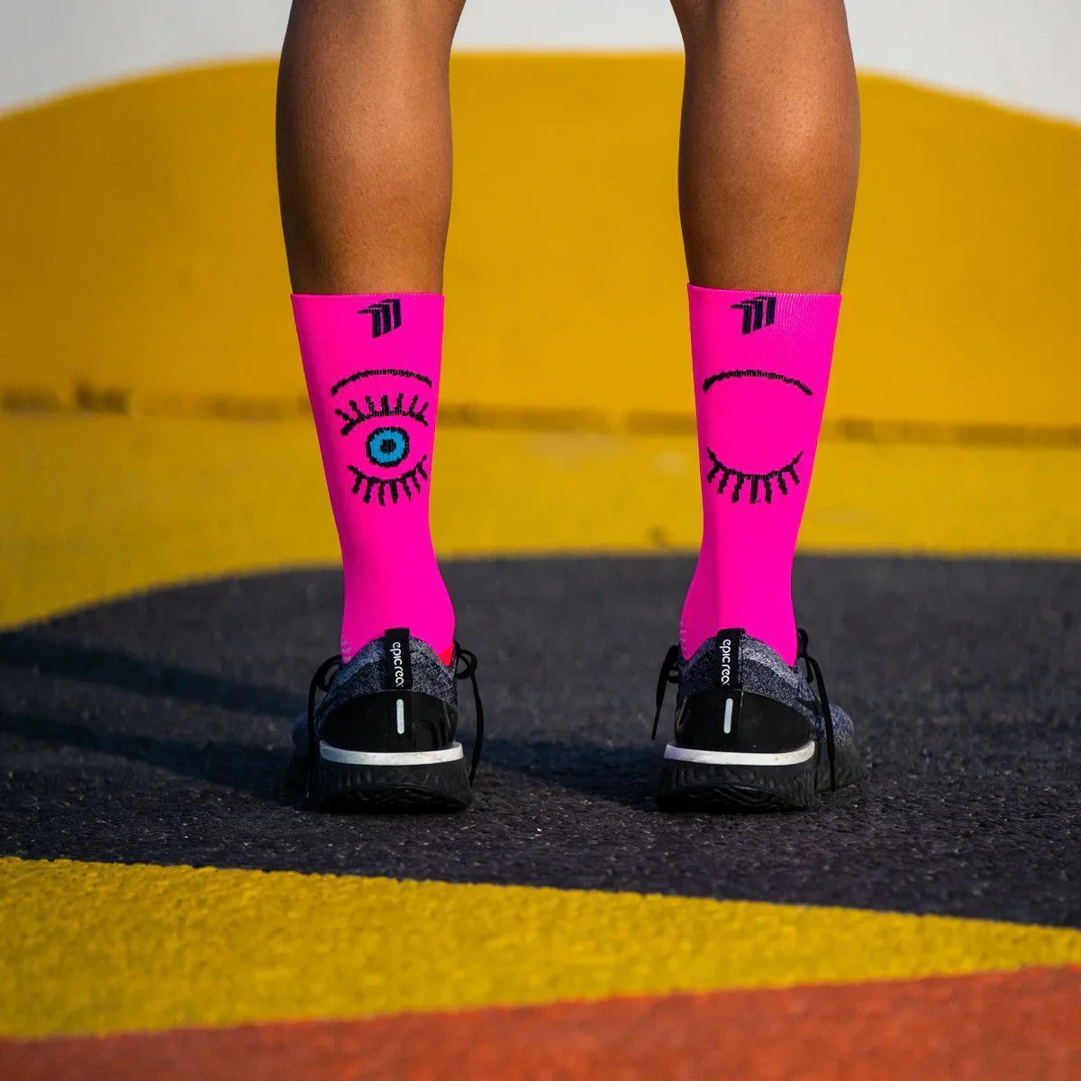 Eye Pink - Running Socks