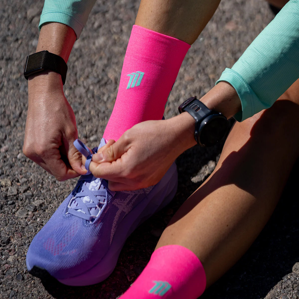 Girls Don`t Quit - Running Socks