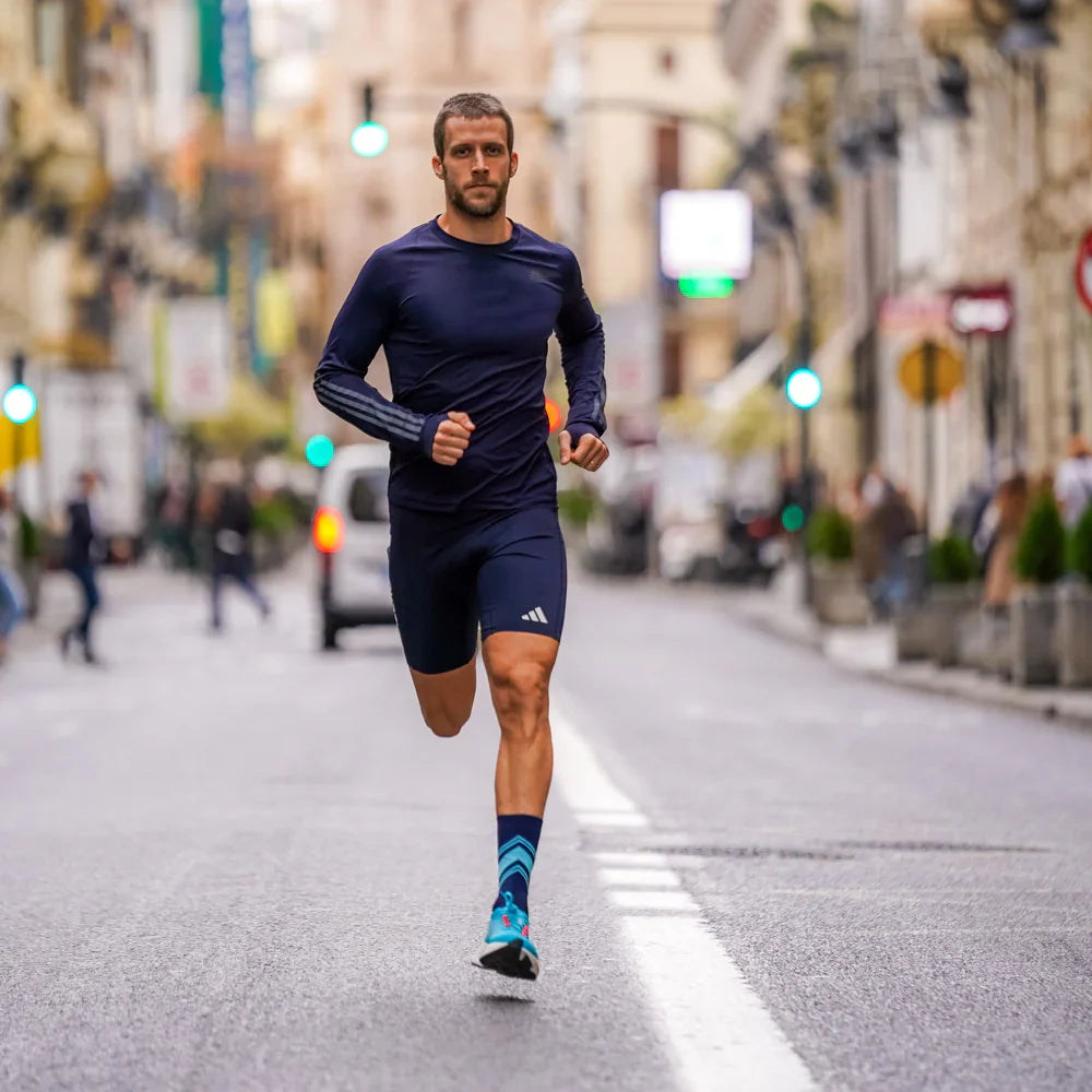Posh Navy – Running Socks