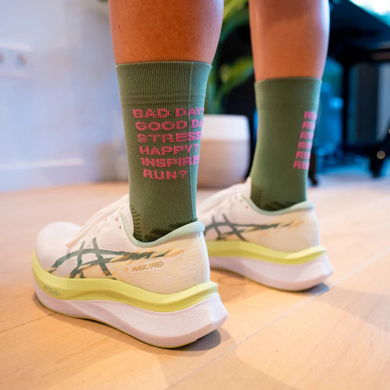 Just Run Forest - Running Socks