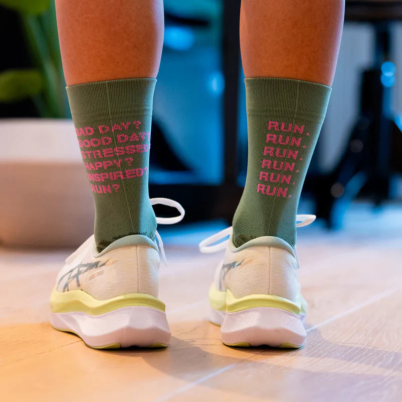 Just Run Forest - Running Socks
