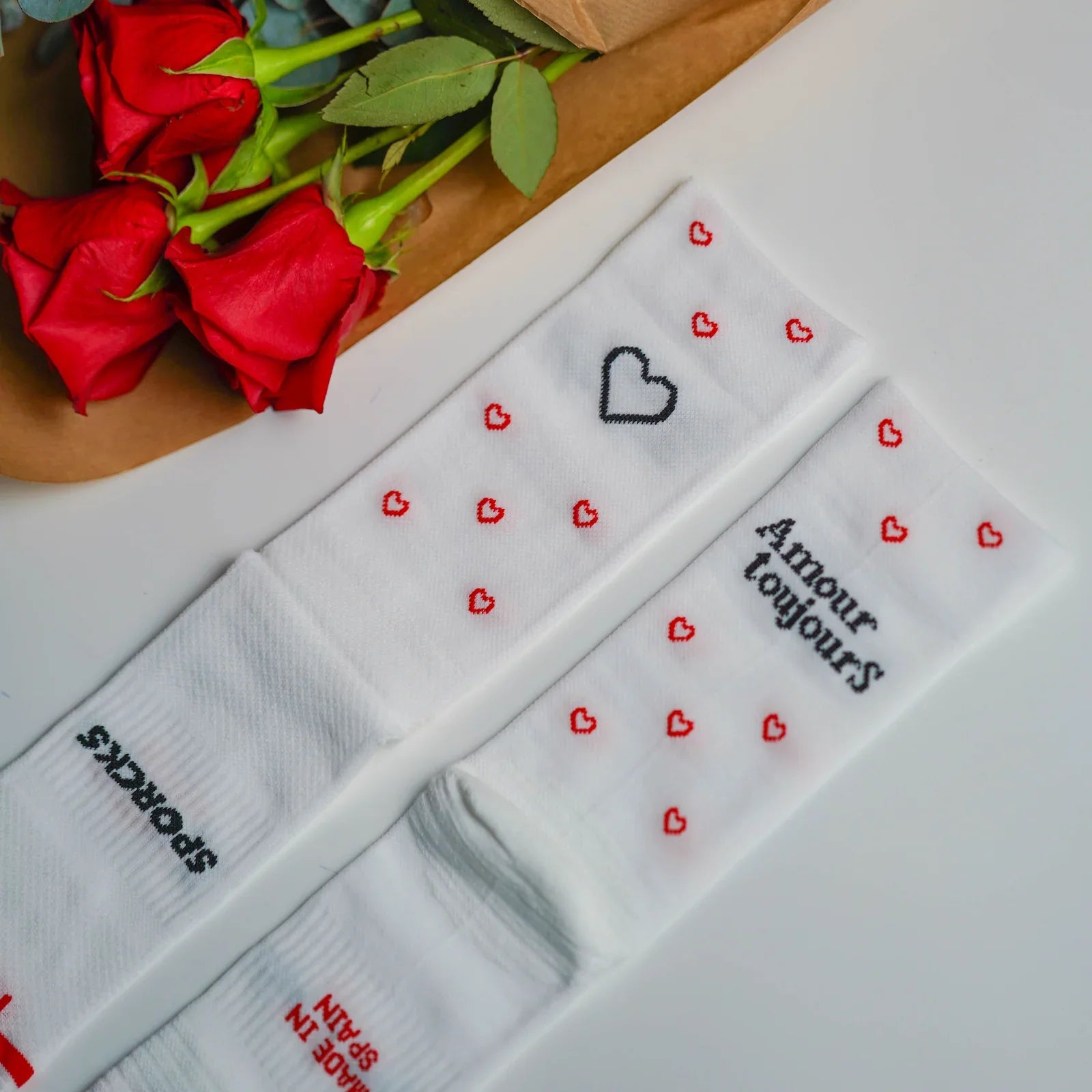 Amour Toujours - Running Sock