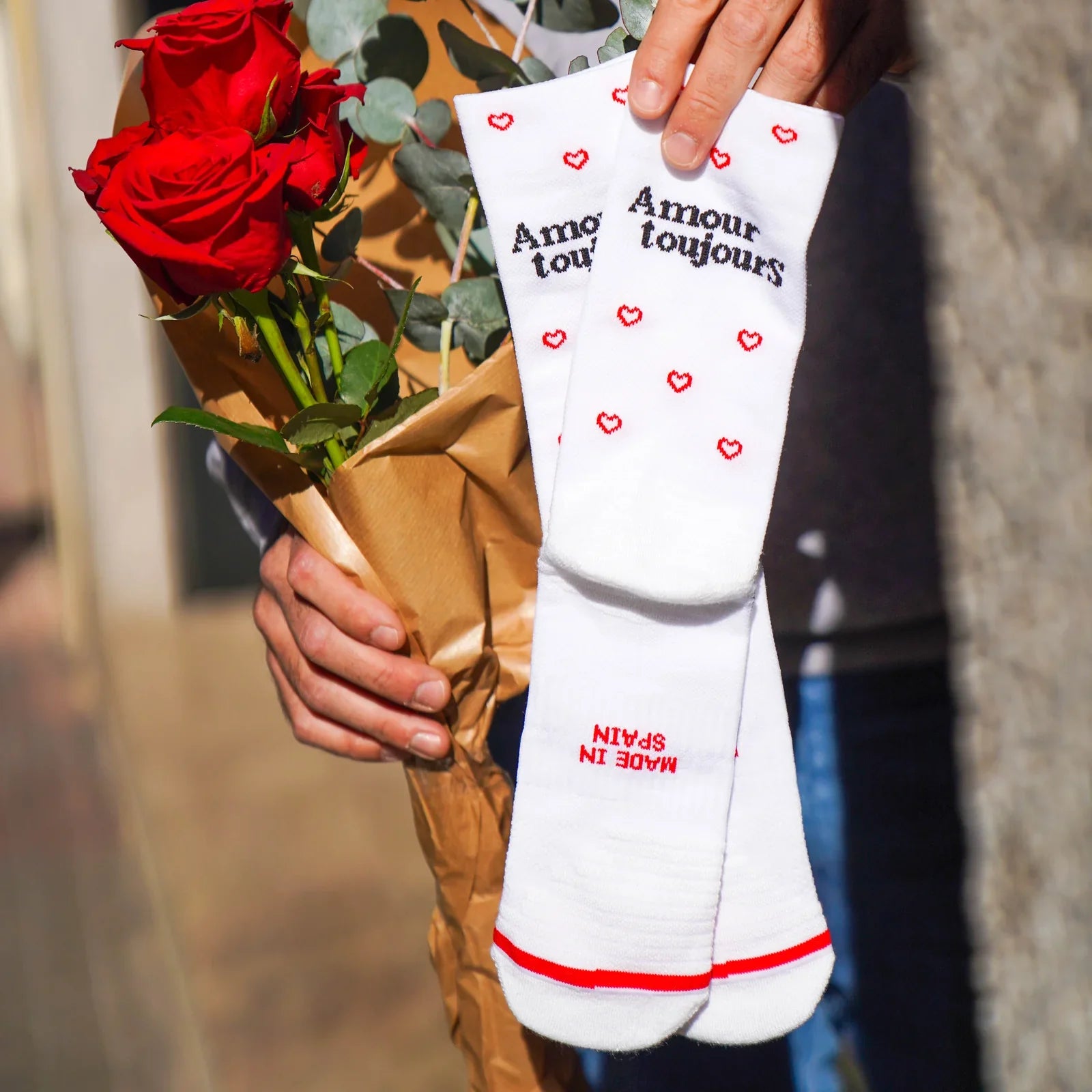 Amour Toujours - Running Sock