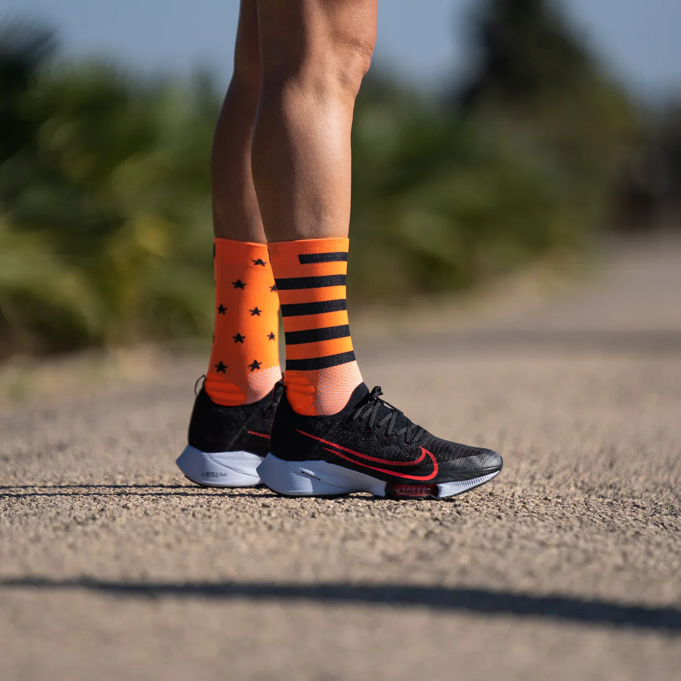 Legend Orange - Running Socks