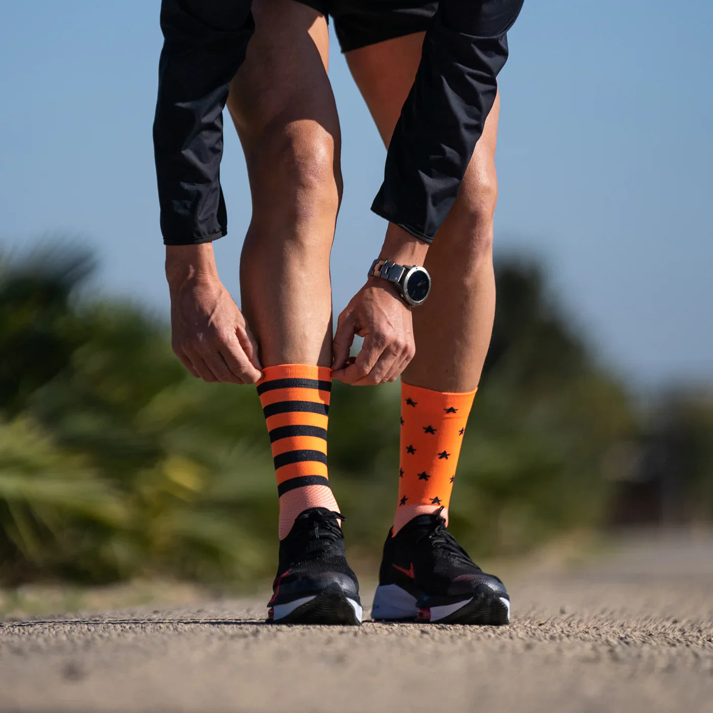 Legend Orange - Running Socks