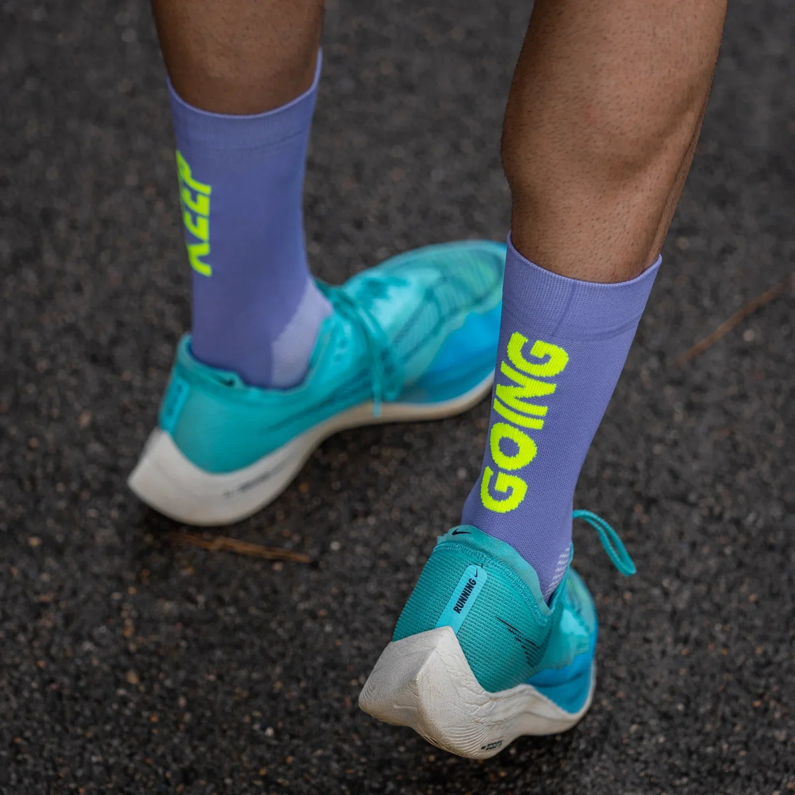 Keep Going Purple – Running Socks
