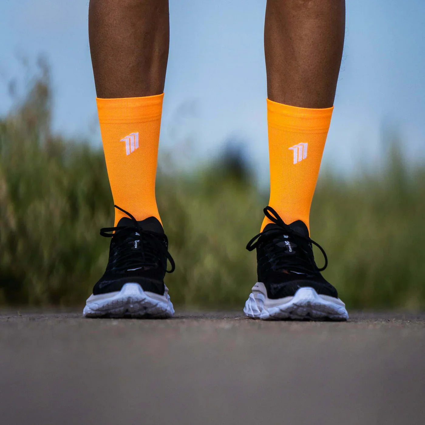 Seven Mile Orange – Running Socks