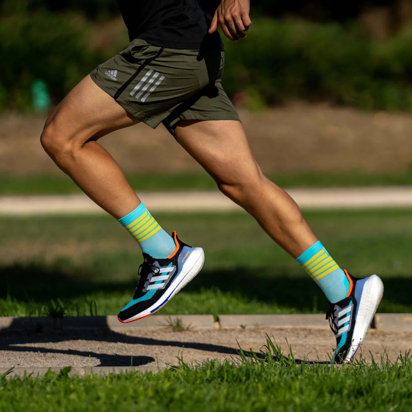 Red Air Blue – Running Socks