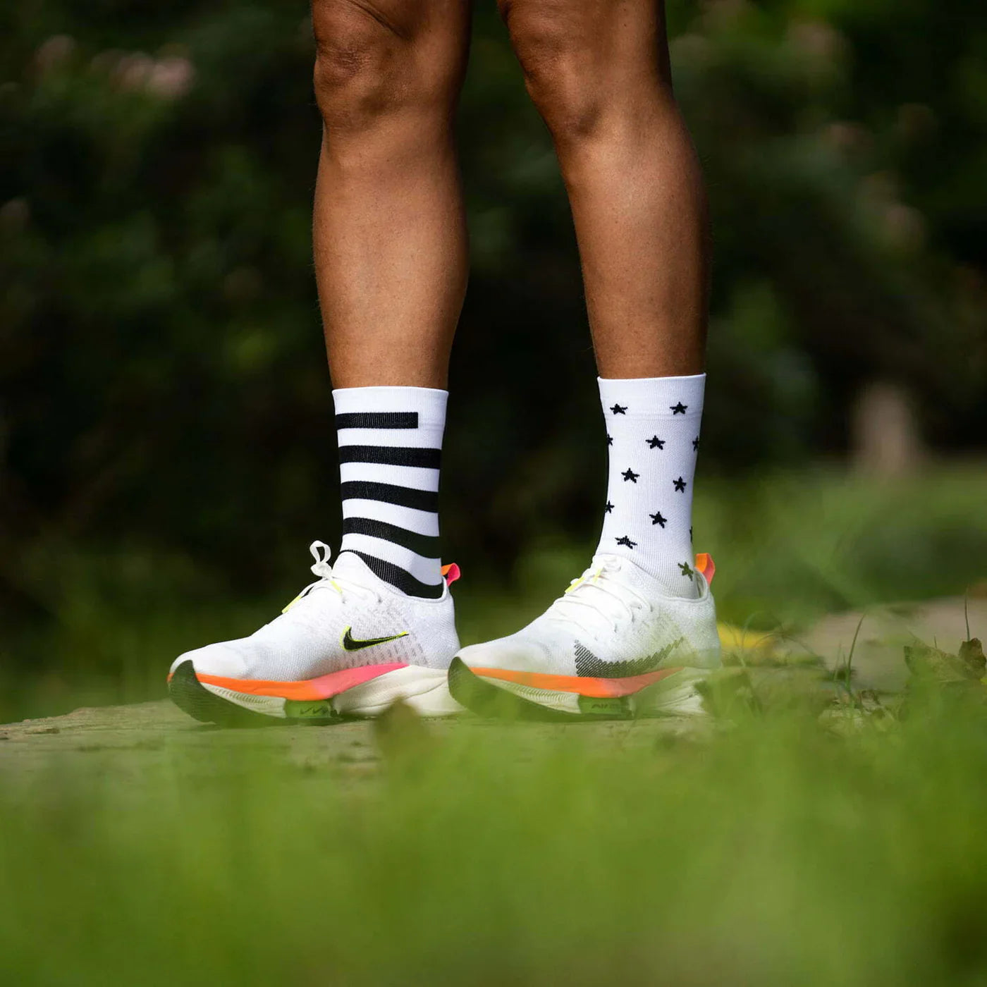Legend White – Running Socks