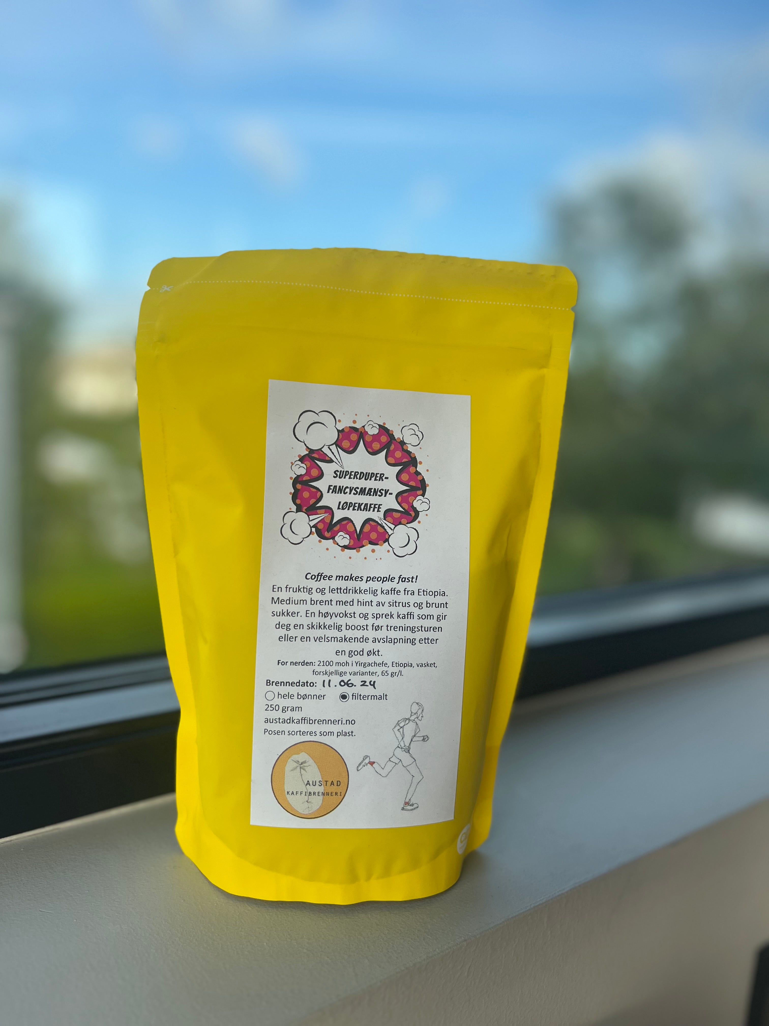 SUPERDUPER-FANCYSMÆNSY-LØPEKAFFE (Hele kaffebønner)
