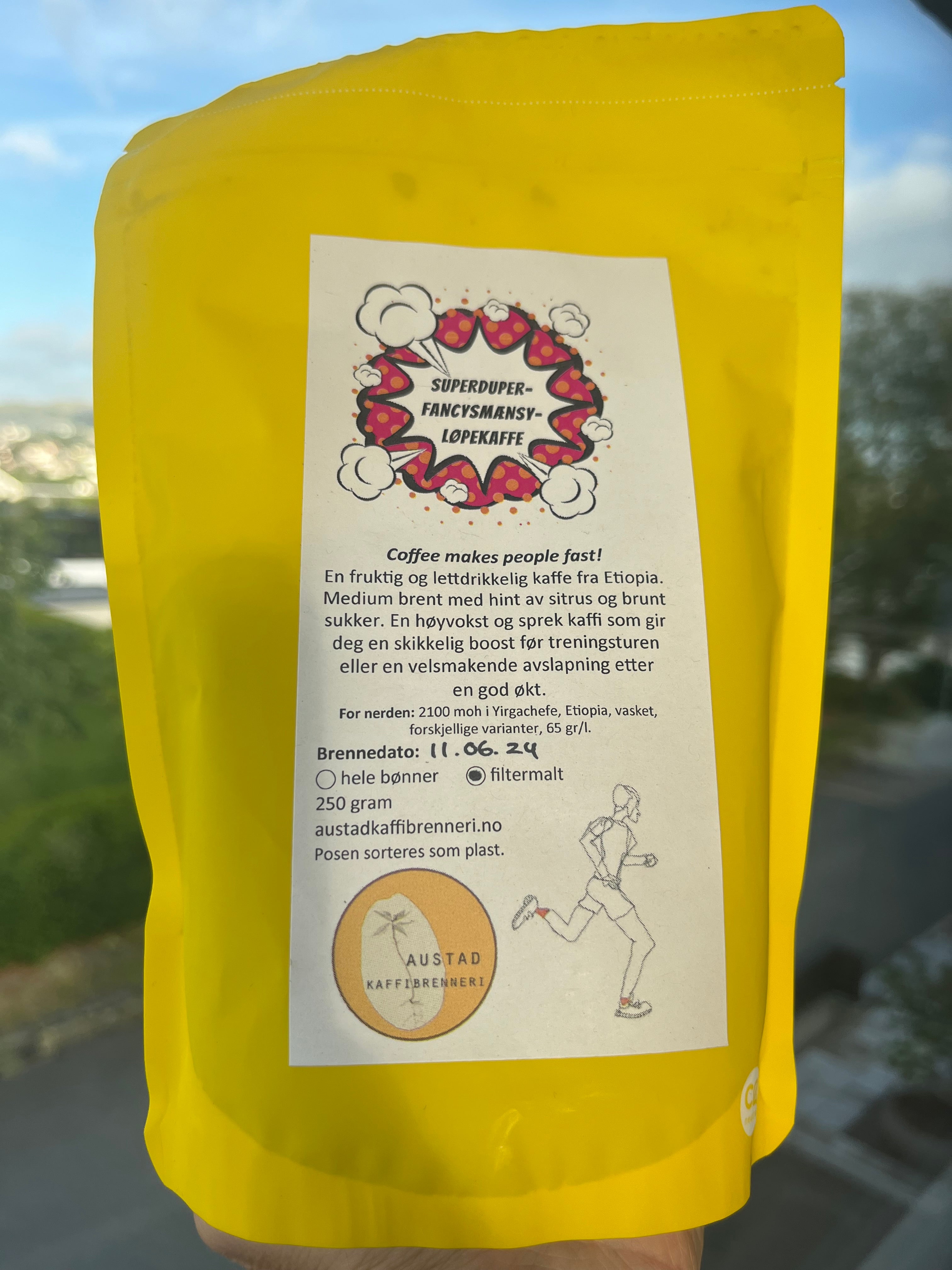 SUPERDUPER-FANCYSMÆNSY-LØPEKAFFE (Hele kaffebønner)
