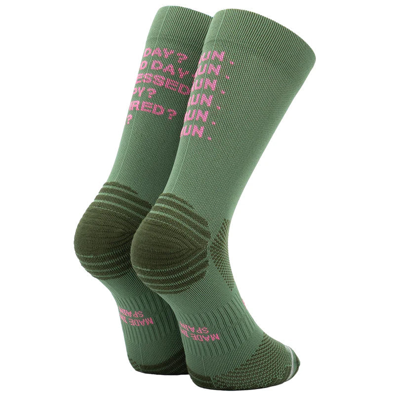 Just Run Forest - Running Socks