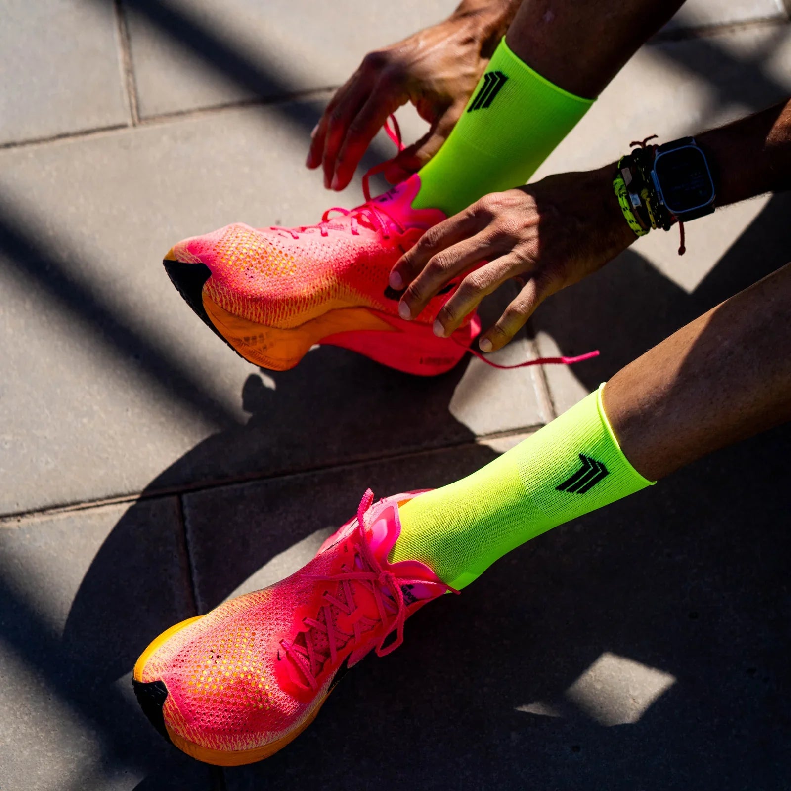 Marathon Yellow - Marathon Socks
