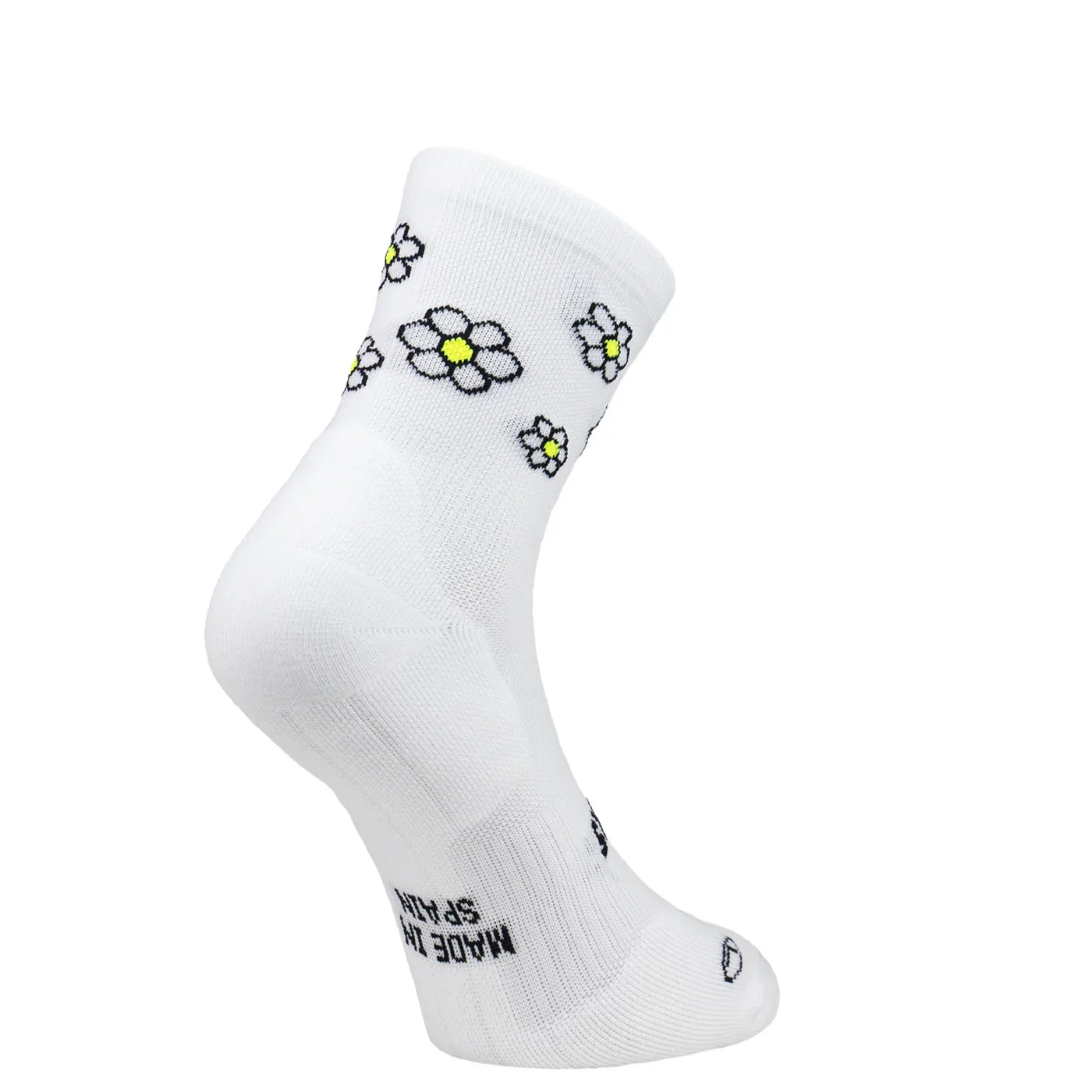 Marguerite White Run Ultralight Socks