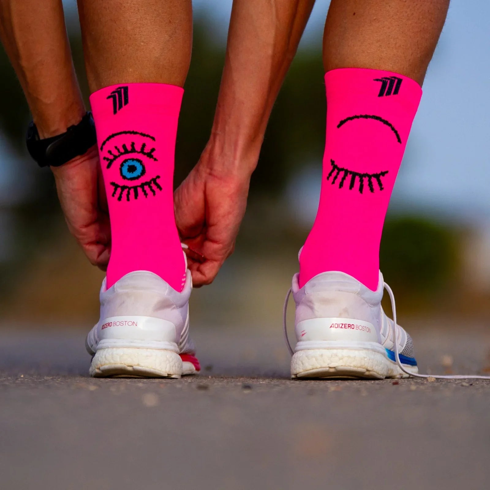 Eye Pink - Running Socks