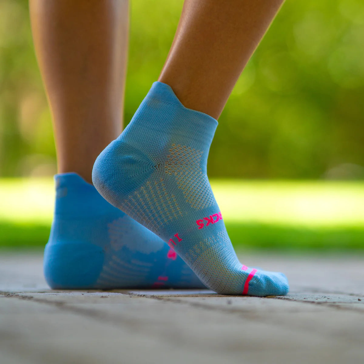 Noosa Blue V2 - Running Socks