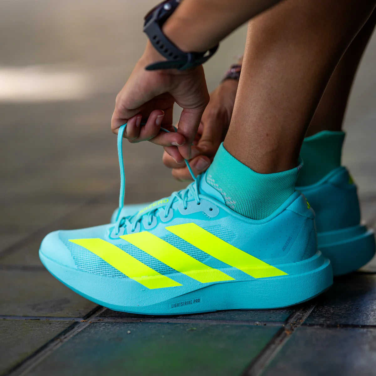 Noosa Green V2 - Running Socks