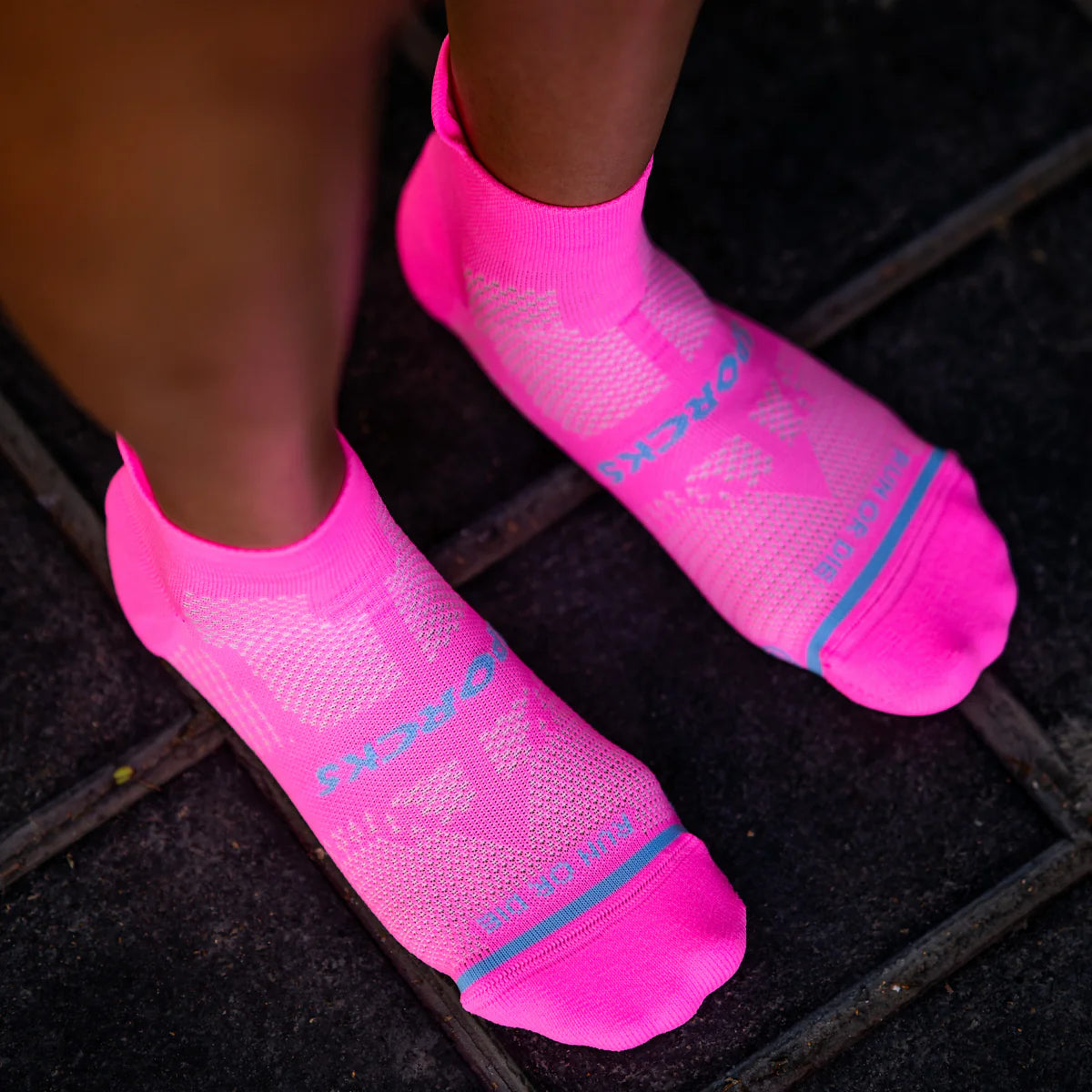 Noosa Pink V2 - Running Socks