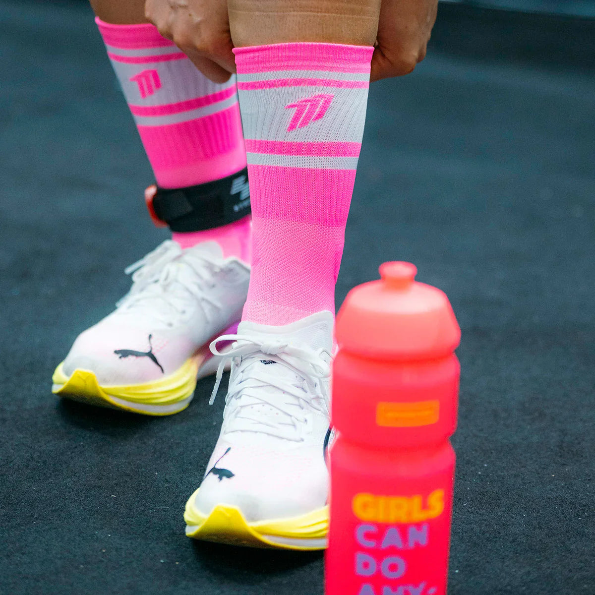 Wake up Pink - Hybrid Socks