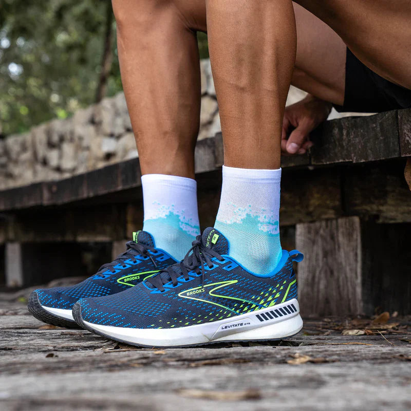 Splash Blue - Run Ultralight Socks