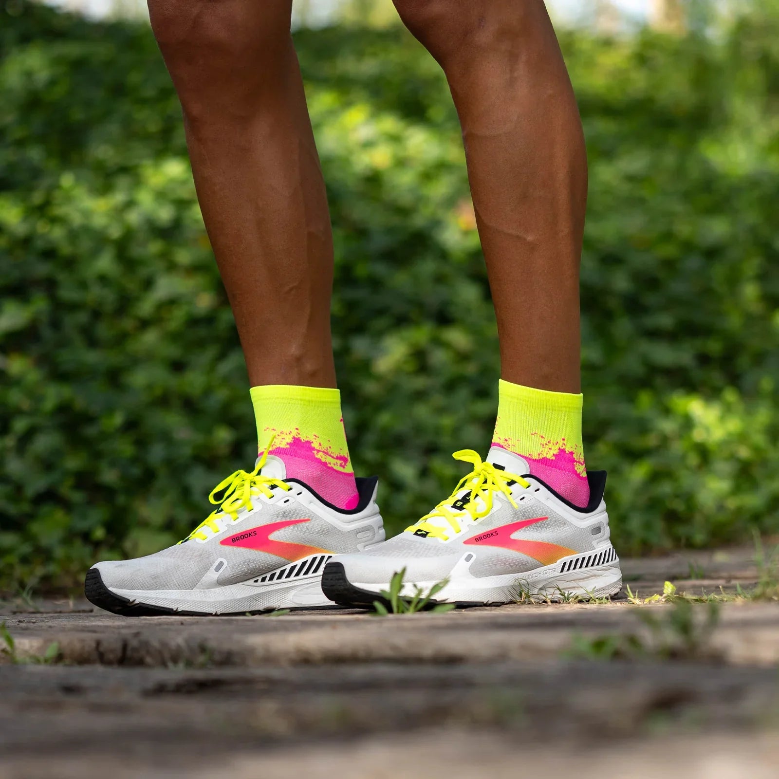 Splash Pink - Run Ultralight Socks