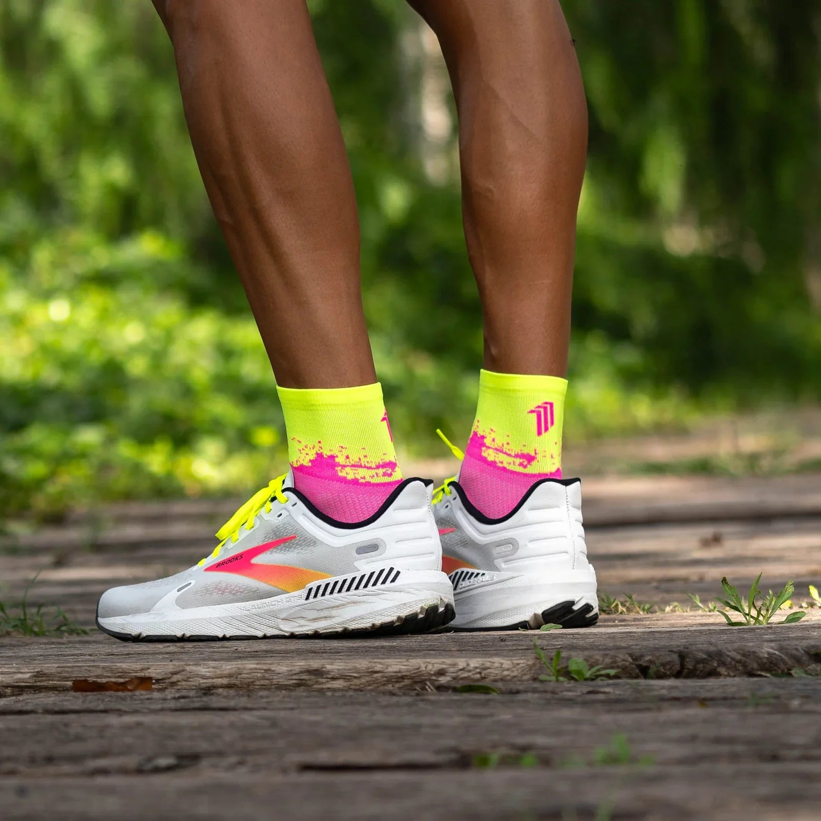 Splash Pink - Run Ultralight Socks