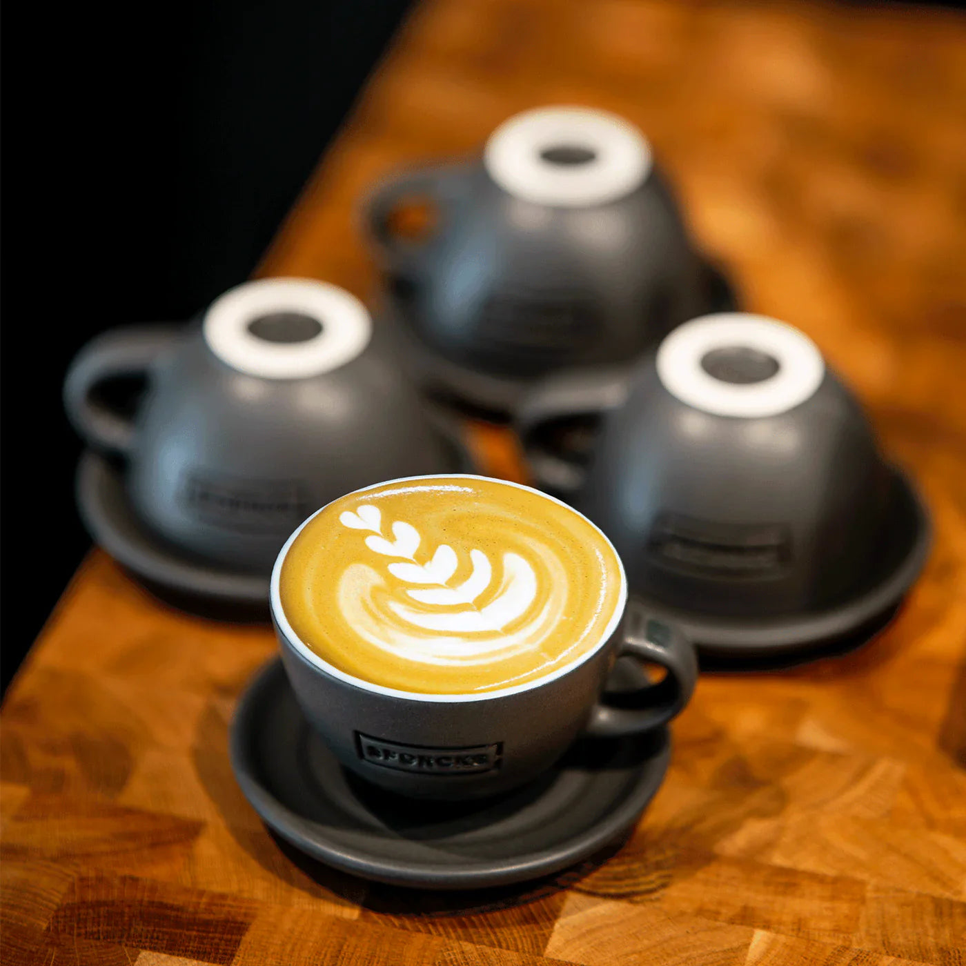 ANTHRACITE CAPPUCCINO SET - 200ML