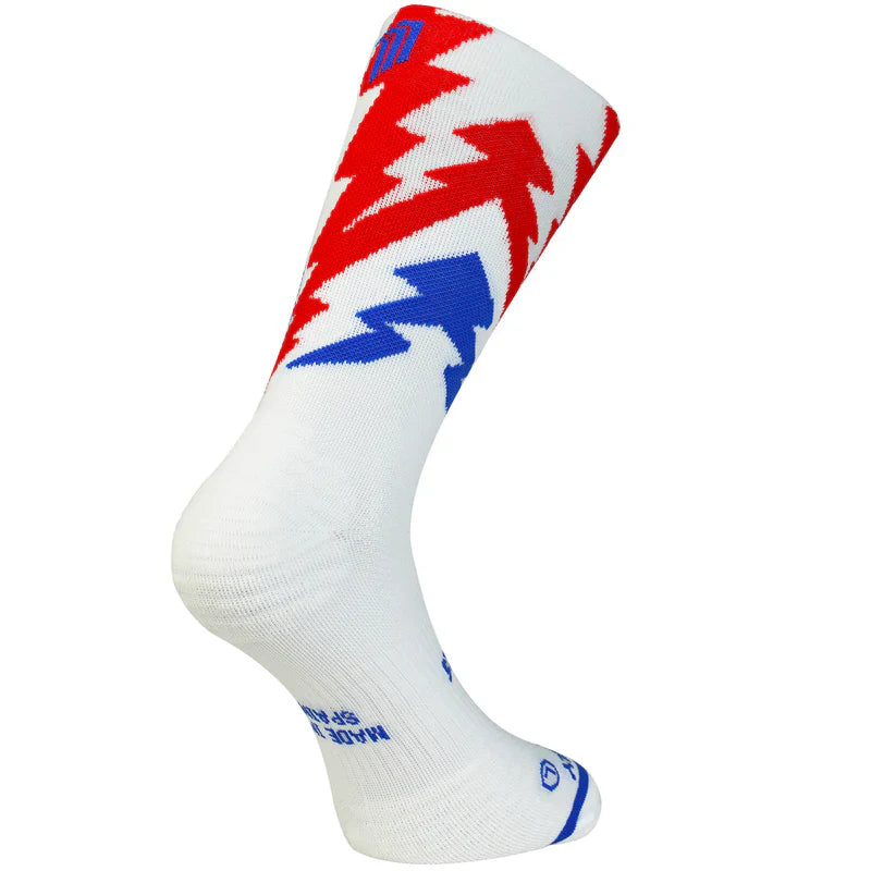 Thunder White – Running Socks