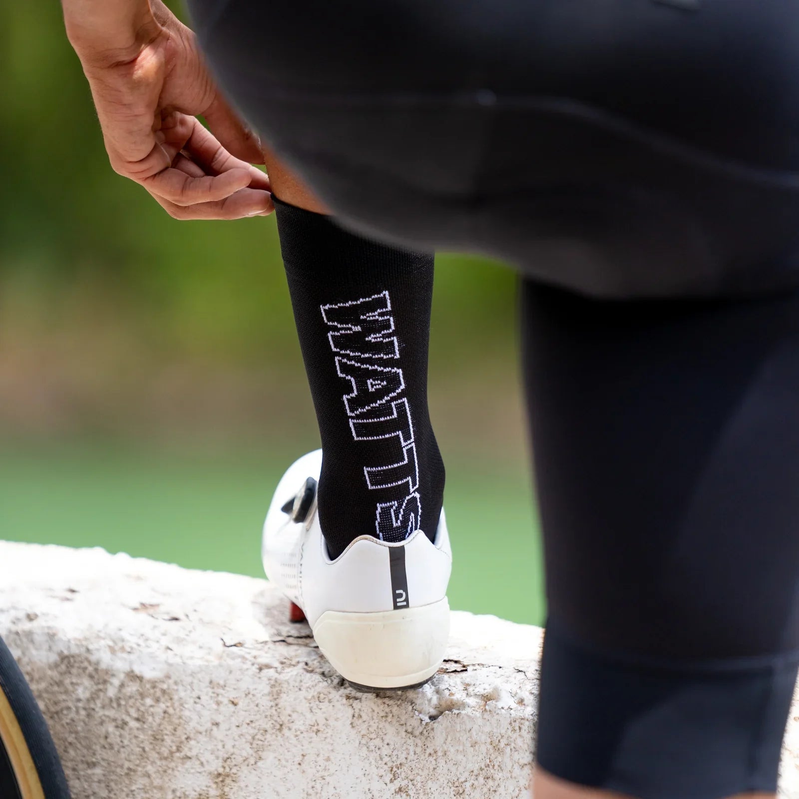 Watts Black – Cycling Socks