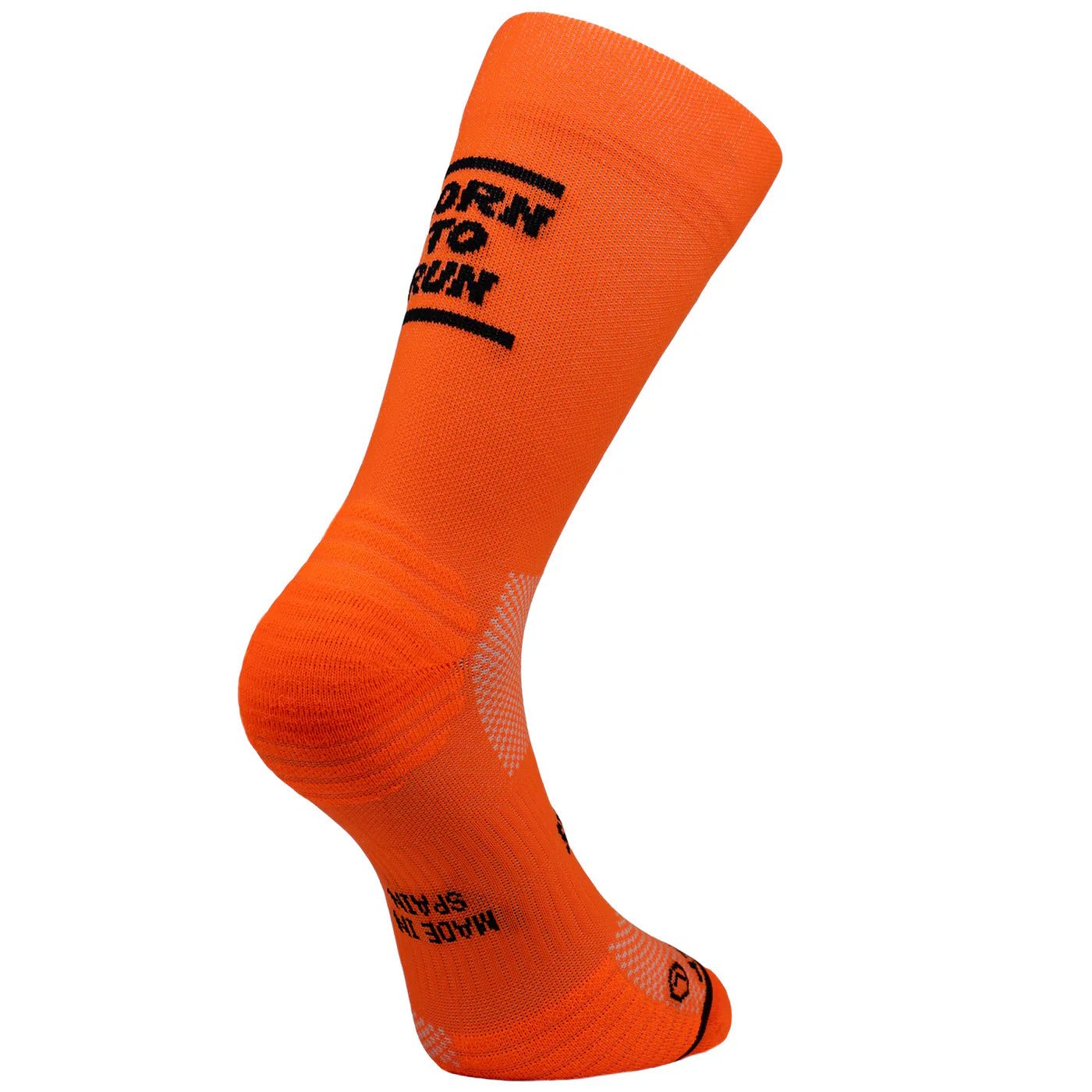 Born to Run Orange – Running Socks