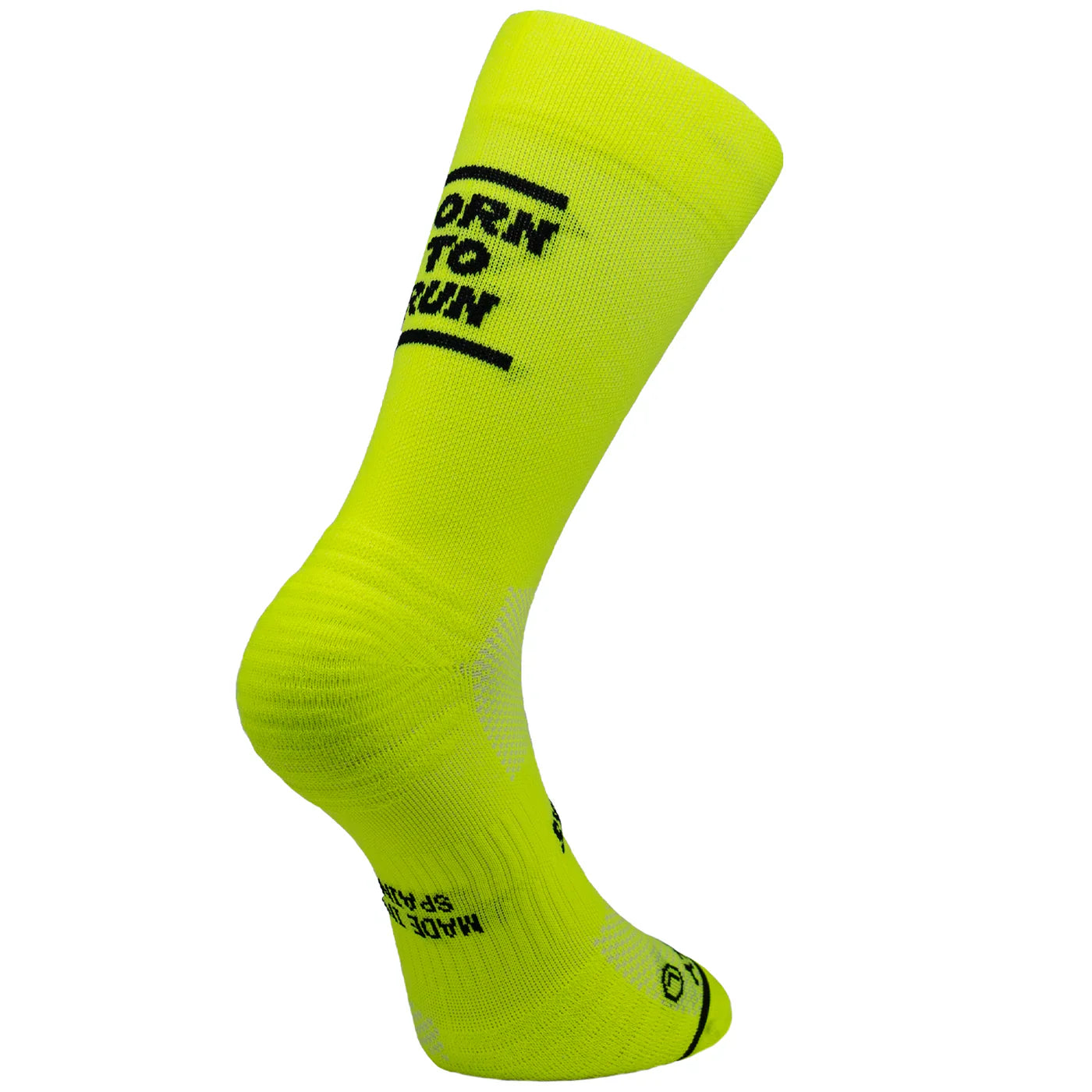 Born To Run Yellow – Running Socks