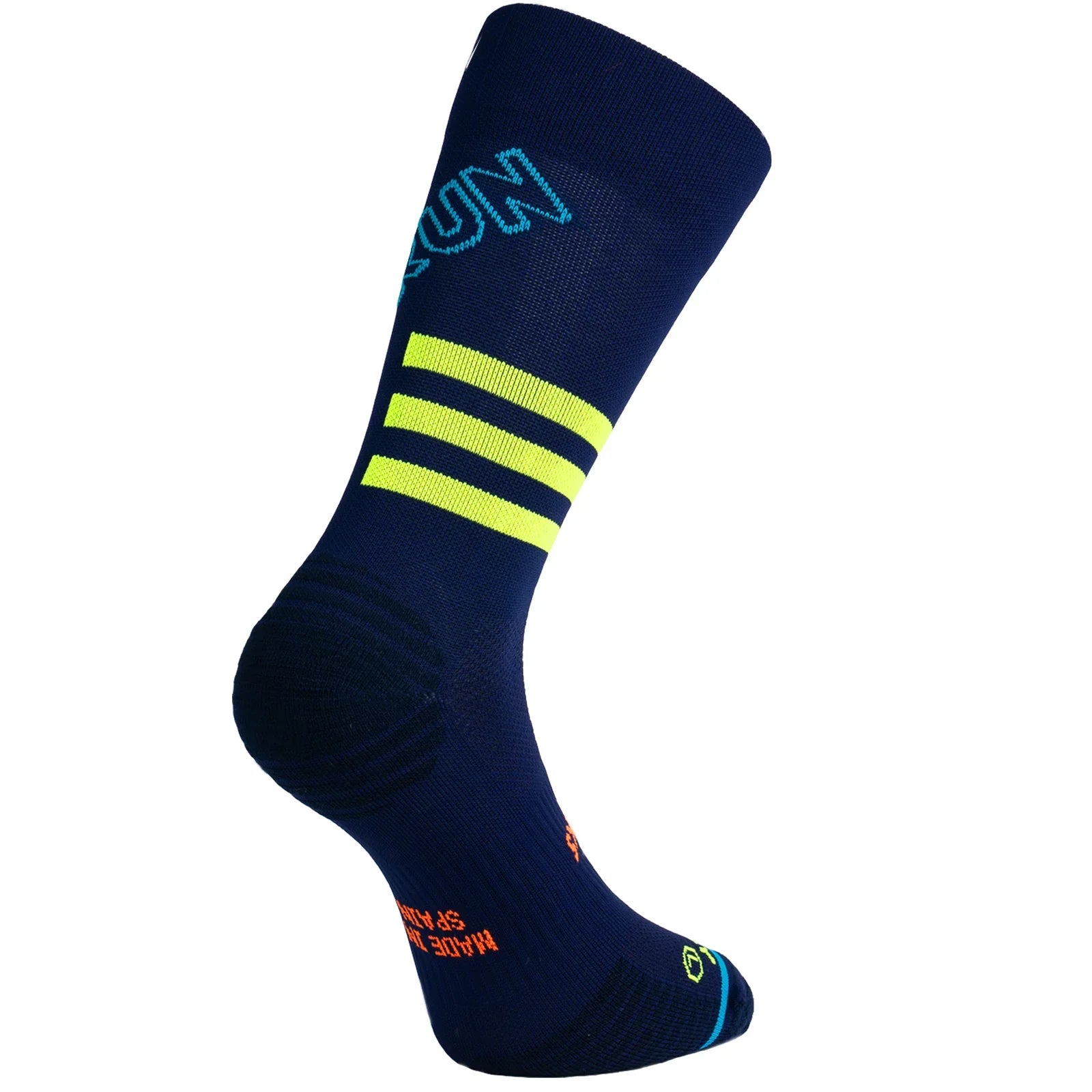 Run VLC 23 Half Blue - Running Socks