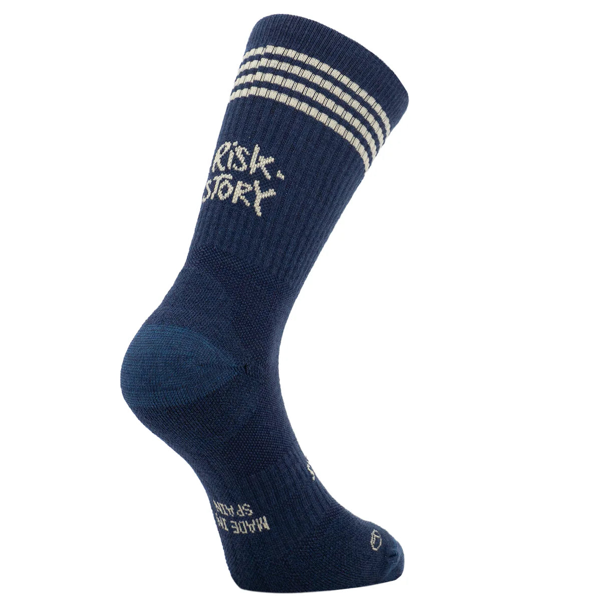 No Risk Blue - Running Socks