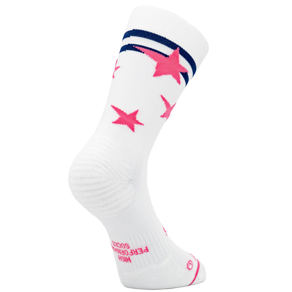 Run Star Pink - Running Socks