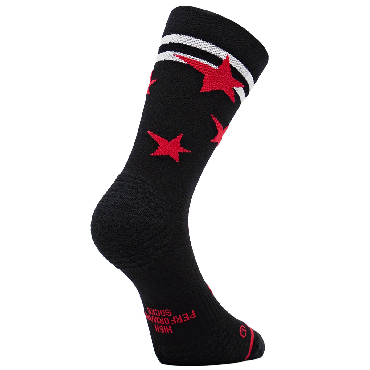 Run Star Red - Running Socks