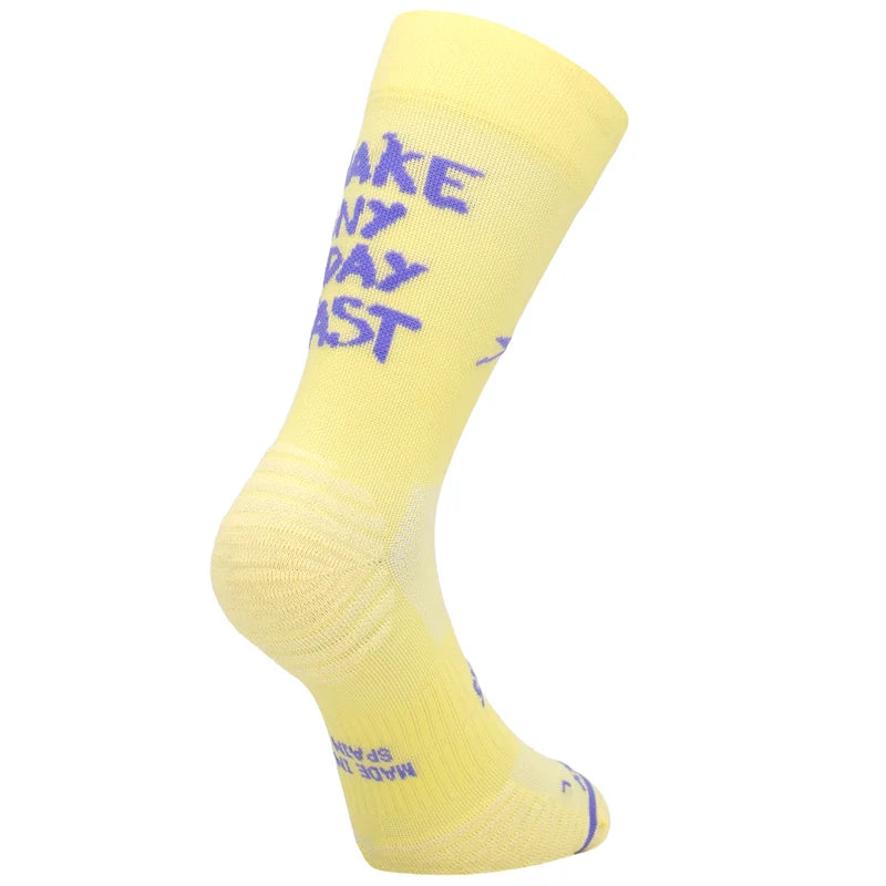 Make Any Day Yellow - Running Socks