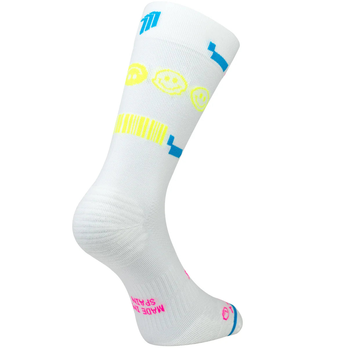 80`S Night White - Running Socks