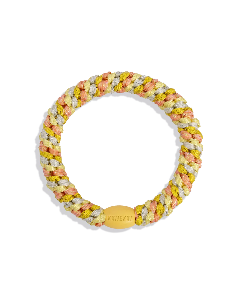 Mix Yellow Peach Glitter