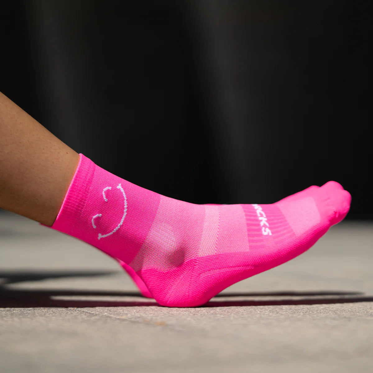 Happy Mode Pink – Running Ultralight Socks